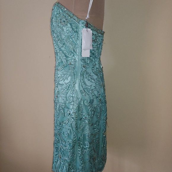 NWT Sue Wong Short Embellished Dress Style # N0540 - Picture 2 of 4